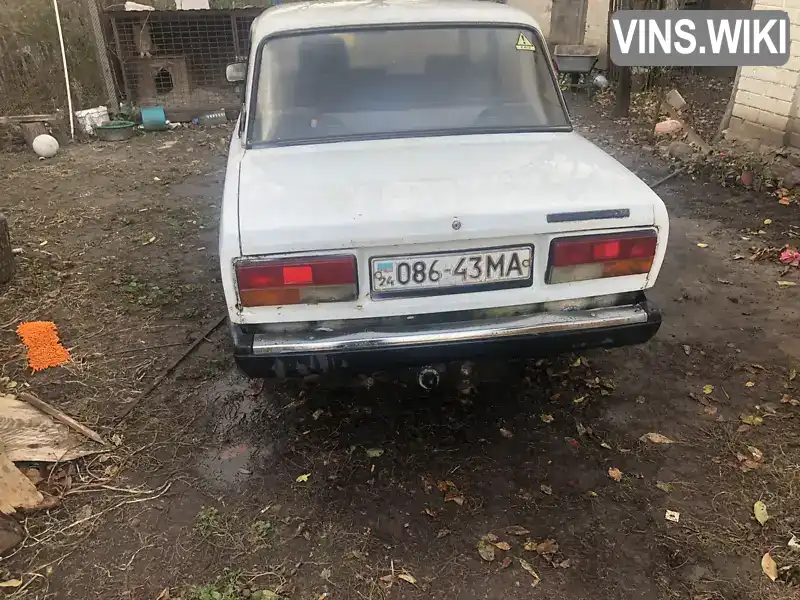 Седан ВАЗ / Lada 2107 1990 1.5 л. Ручная / Механика обл. Черкасская, Черкассы - Фото 1/5