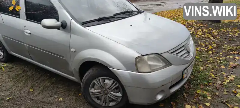 Седан Dacia Logan 2006 1.4 л. Ручна / Механіка обл. Харківська, Харків - Фото 1/17