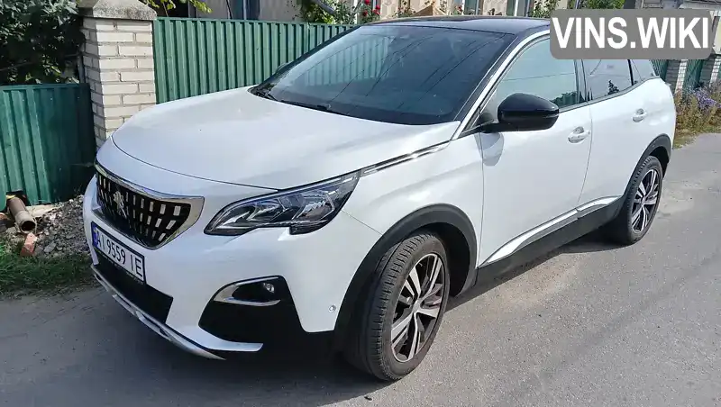 Позашляховик / Кросовер Peugeot 3008 2016 1.2 л. Ручна / Механіка обл. Київська, Біла Церква - Фото 1/13