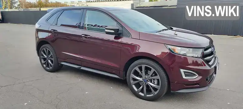 Позашляховик / Кросовер Ford Edge 2018 2.7 л. Автомат обл. Київська, Боярка - Фото 1/16