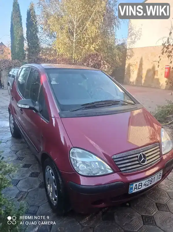 Хетчбек Mercedes-Benz A-Class 2003 1.4 л. Ручна / Механіка обл. Вінницька, Вінниця - Фото 1/9