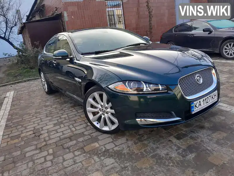 Седан Jaguar XF 2013 2.97 л. Автомат обл. Киевская, Киев - Фото 1/9