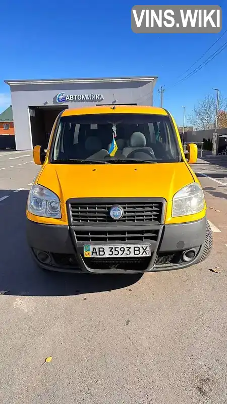 Мінівен Fiat Doblo 2007 1.9 л. Ручна / Механіка обл. Вінницька, Немирів - Фото 1/8