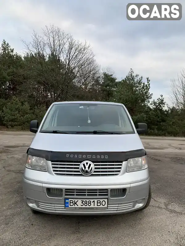 Мінівен Volkswagen Transporter 2007 2.5 л. Ручна / Механіка обл. Рівненська, Зарічне - Фото 1/17