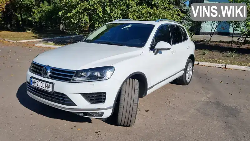 Позашляховик / Кросовер Volkswagen Touareg 2014 3 л. Автомат обл. Донецька, Добропілля - Фото 1/21