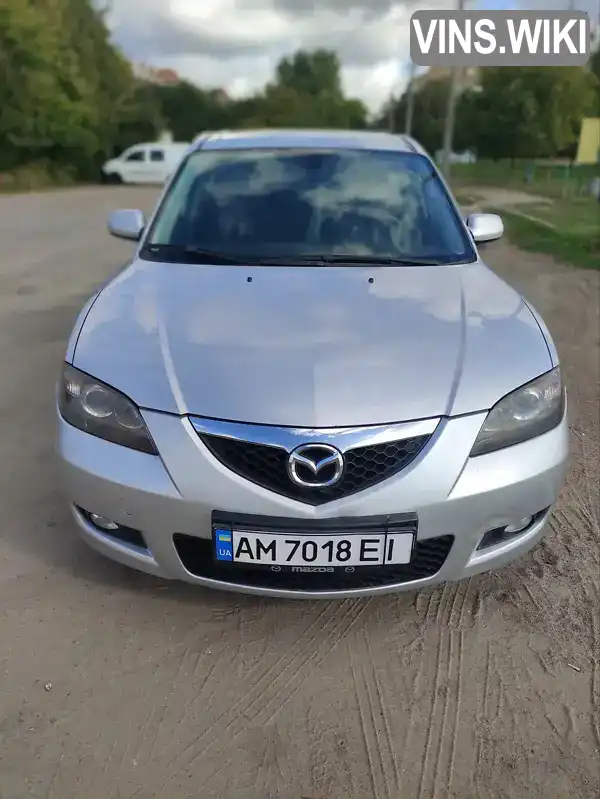 Седан Mazda 3 2007 1.6 л. Ручна / Механіка обл. Житомирська, Бердичів - Фото 1/7