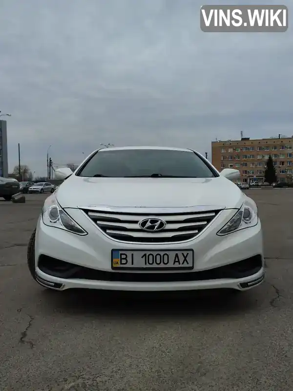 Седан Hyundai Sonata 2014 2.4 л. Автомат обл. Полтавська, Полтава - Фото 1/17