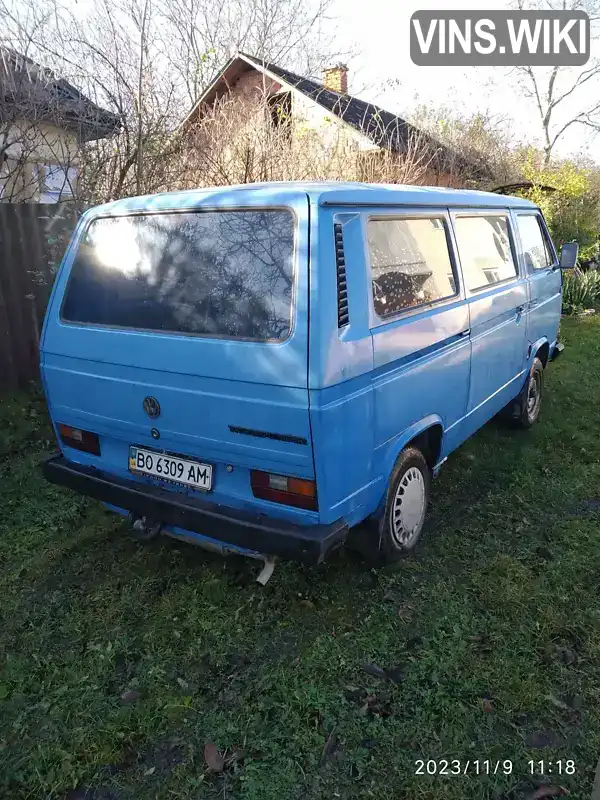 WV2ZZZ25ZJH021261 Volkswagen Transporter 1988 Мінівен 1.6 л. Фото 8