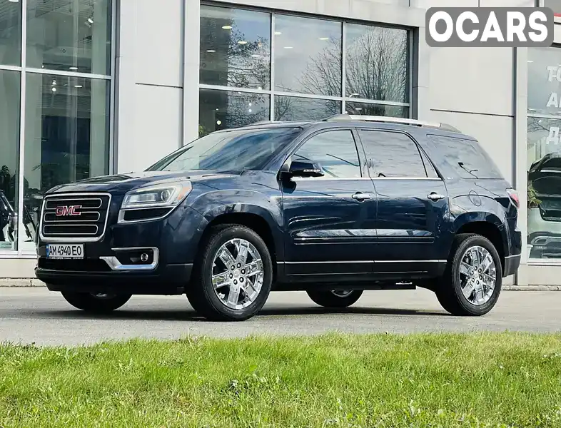 Позашляховик / Кросовер GMC Acadia 2017 3.65 л. Автомат обл. Київська, Київ - Фото 1/21