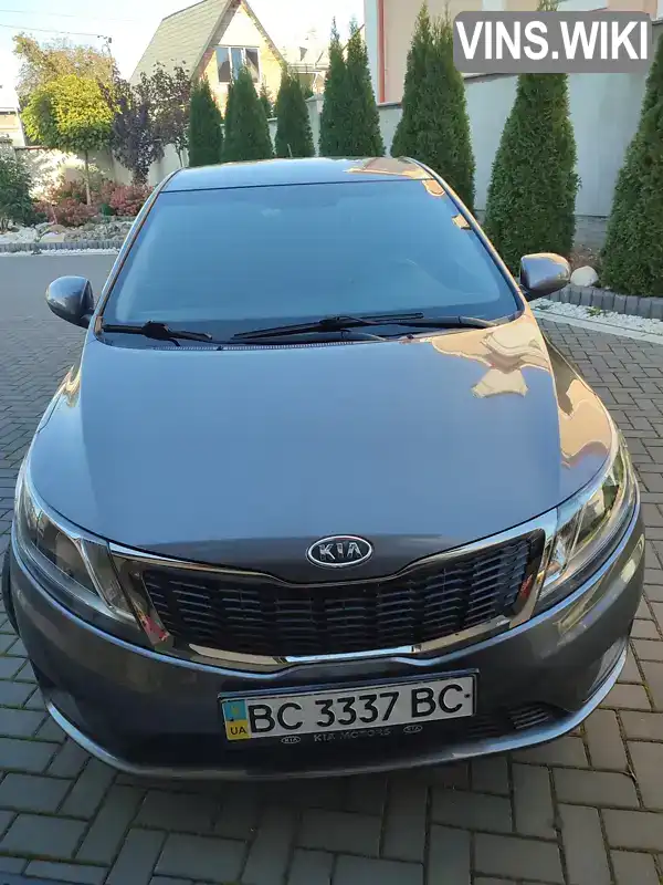 Седан Kia Rio 2012 1.4 л. Автомат обл. Львівська, Дрогобич - Фото 1/12