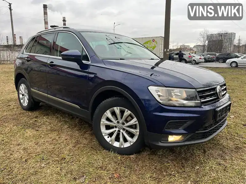 Позашляховик / Кросовер Volkswagen Tiguan 2019 1.97 л. Автомат обл. Львівська, Львів - Фото 1/21