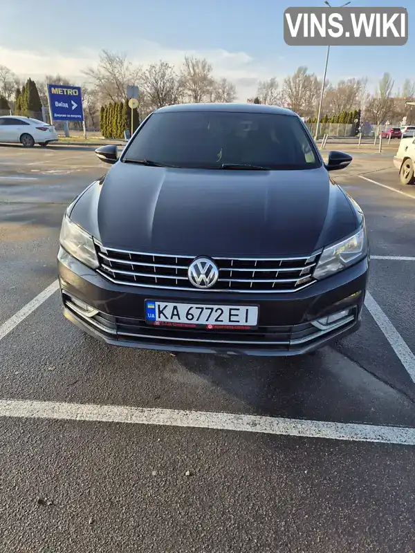 Седан Volkswagen Passat 2016 1.8 л. Автомат обл. Донецкая, Краматорск - Фото 1/19