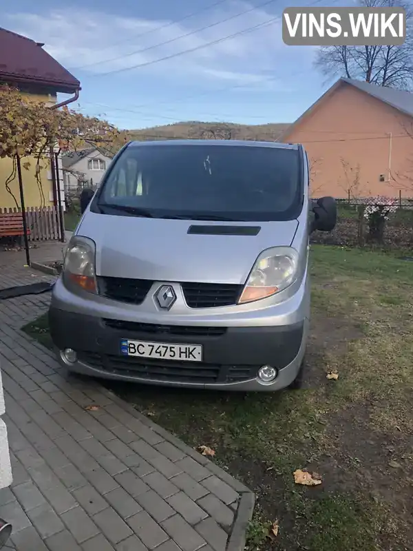 Мінівен Renault Trafic 2008 2 л. Ручна / Механіка обл. Львівська, Самбір - Фото 1/18