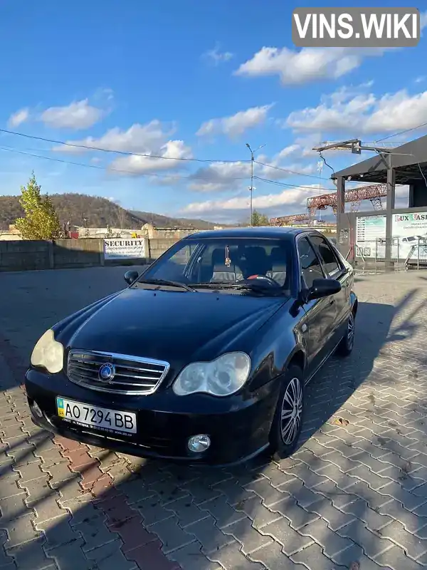 Седан Geely CK-2 2012 1.5 л. Ручна / Механіка обл. Закарпатська, Мукачево - Фото 1/20