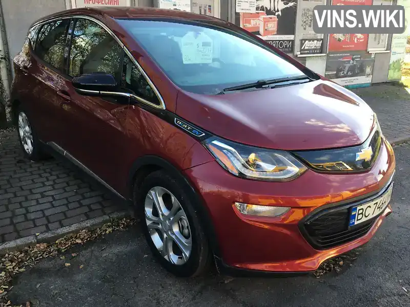 Хетчбек Chevrolet Bolt EV 2017 null_content л. Варіатор обл. Львівська, Львів - Фото 1/13