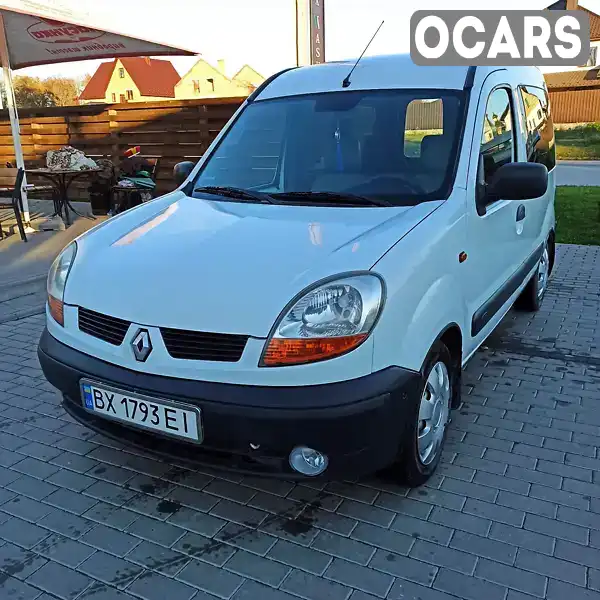 Мінівен Renault Kangoo 2003 1.46 л. Ручна / Механіка обл. Хмельницька, Кам'янець-Подільський - Фото 1/21