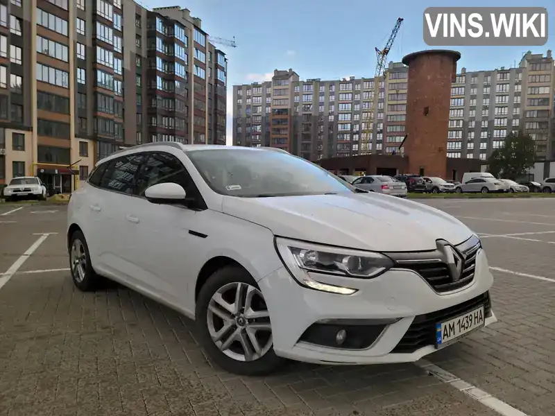 Універсал Renault Megane 2017 1.5 л. Ручна / Механіка обл. Житомирська, Житомир - Фото 1/9