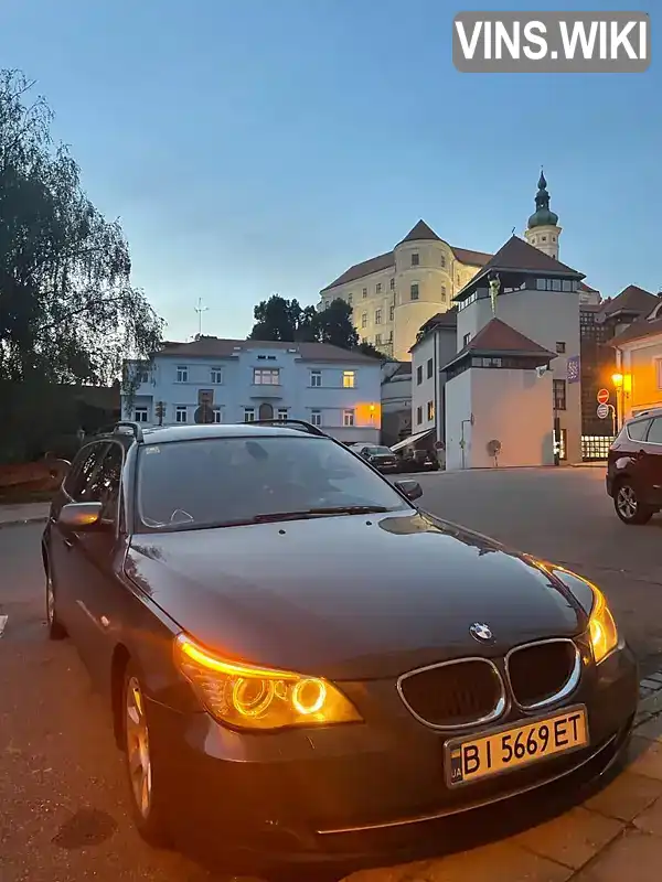 Універсал BMW 5 Series 2008 2 л. Ручна / Механіка обл. Полтавська, Кременчук - Фото 1/21