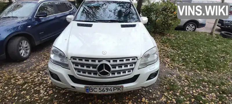 Позашляховик / Кросовер Mercedes-Benz M-Class 2009 2.99 л. Автомат обл. Львівська, Львів - Фото 1/7