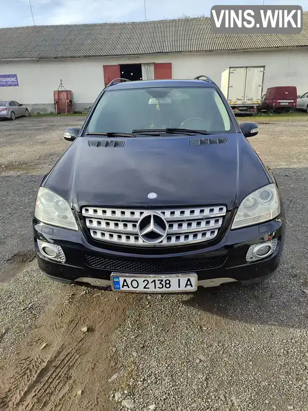 Позашляховик / Кросовер Mercedes-Benz M-Class 2007 null_content л. Типтронік обл. Закарпатська, Ужгород - Фото 1/16