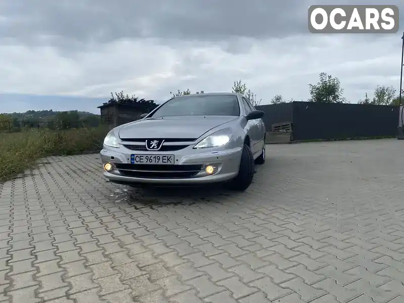 Седан Peugeot 607 2009 2.2 л. обл. Чернівецька, Глибока - Фото 1/8