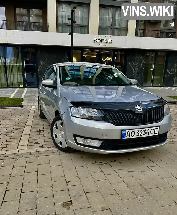 Ліфтбек Skoda Rapid 2012 1.6 л. Ручна / Механіка обл. Закарпатська, Ужгород - Фото 1/16