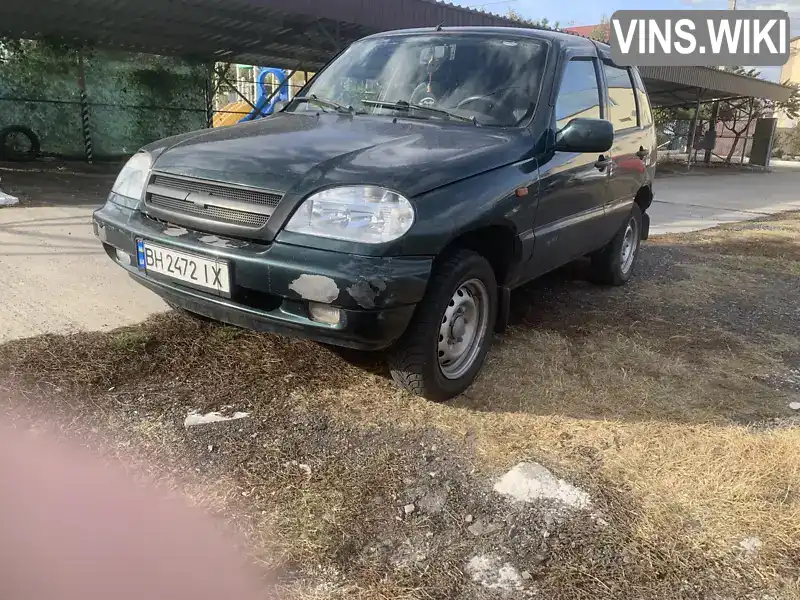 Внедорожник / Кроссовер Chevrolet Niva 2003 1.7 л. Ручная / Механика обл. Одесская, Одесса - Фото 1/7