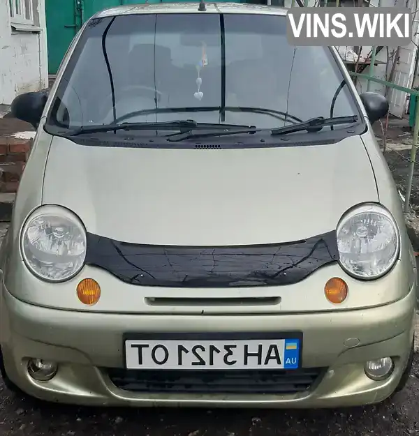 Хетчбек Daewoo Matiz 2007 0.8 л. Ручна / Механіка обл. Київська, Бориспіль - Фото 1/9