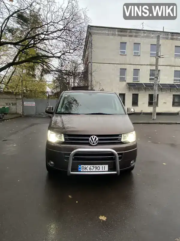 Минивэн Volkswagen Caravelle 2011 2 л. Автомат обл. Ровенская, Ровно - Фото 1/12