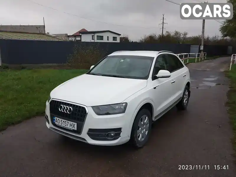 Внедорожник / Кроссовер Audi Q3 2014 1.4 л. Ручная / Механика обл. Закарпатская, Мукачево - Фото 1/9