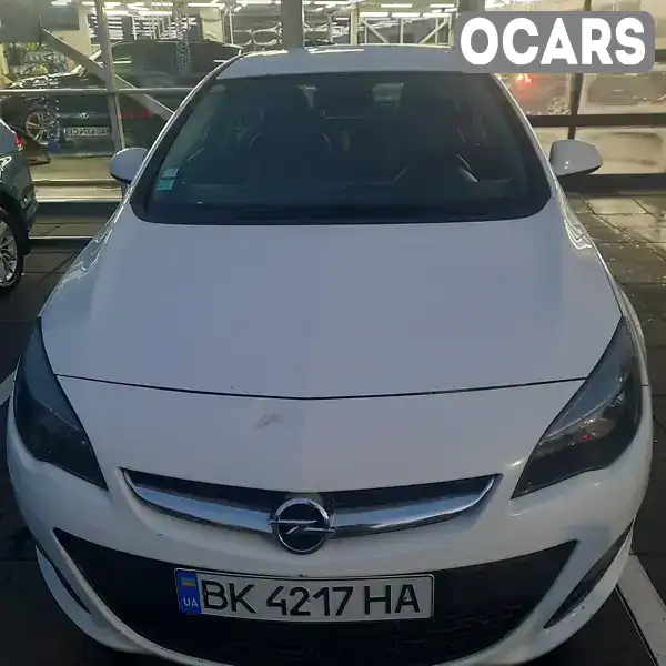 W0LPD6E67E1124981 Opel Astra 2014 Хэтчбек 1.6 л. Фото 1