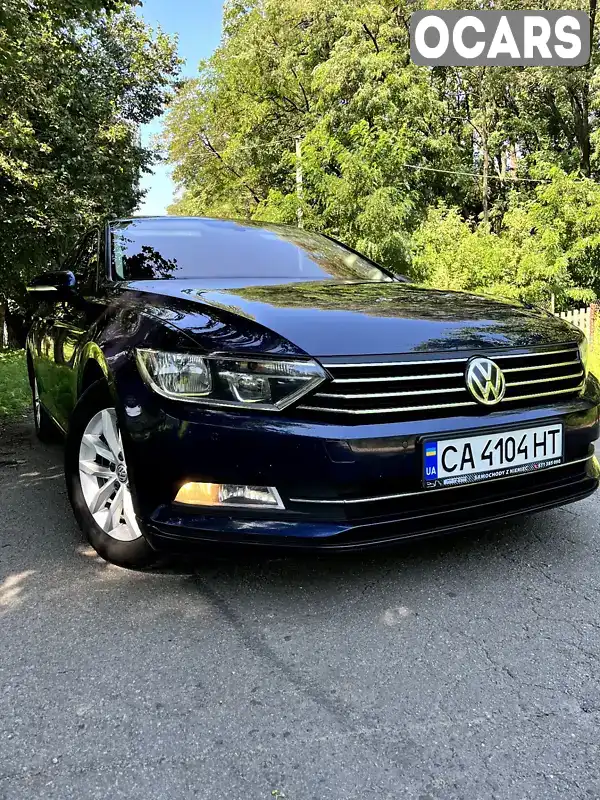 Универсал Volkswagen Passat 2016 1.97 л. Ручная / Механика обл. Черкасская, Золотоноша - Фото 1/21