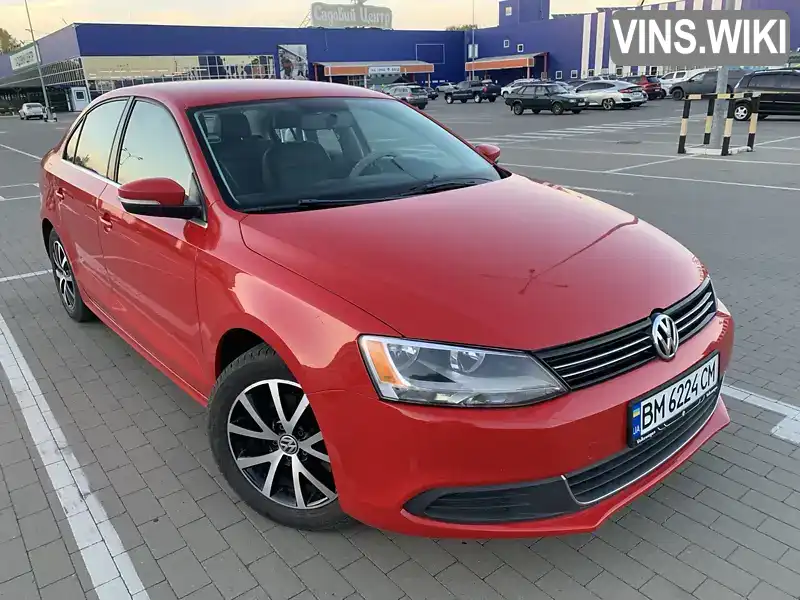 Седан Volkswagen Jetta 2013 2.48 л. Автомат обл. Сумская, Сумы - Фото 1/21