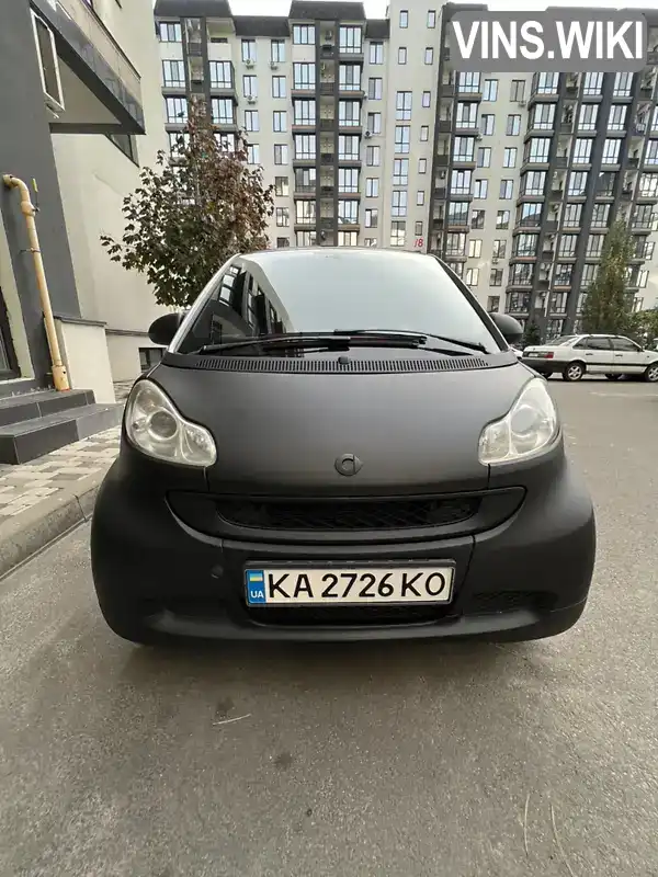 Купе Smart Fortwo 2009 0.8 л. Автомат обл. Київська, Київ - Фото 1/15