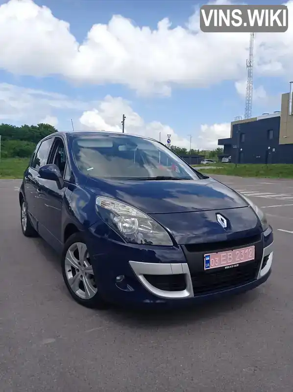 Минивэн Renault Scenic 2010 1.5 л. Ручная / Механика обл. Ровенская, Ровно - Фото 1/21