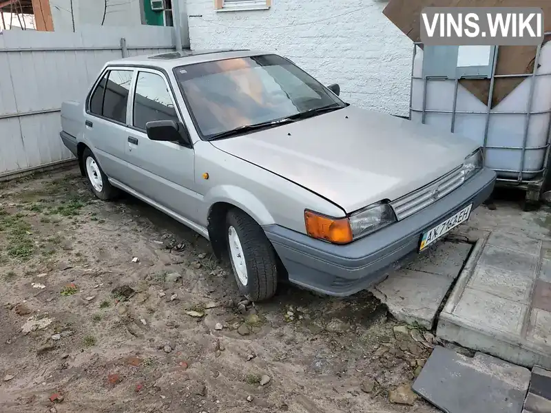 Седан Nissan Sunny 1988 1.6 л. Ручная / Механика обл. Харьковская, Краснокутск - Фото 1/20