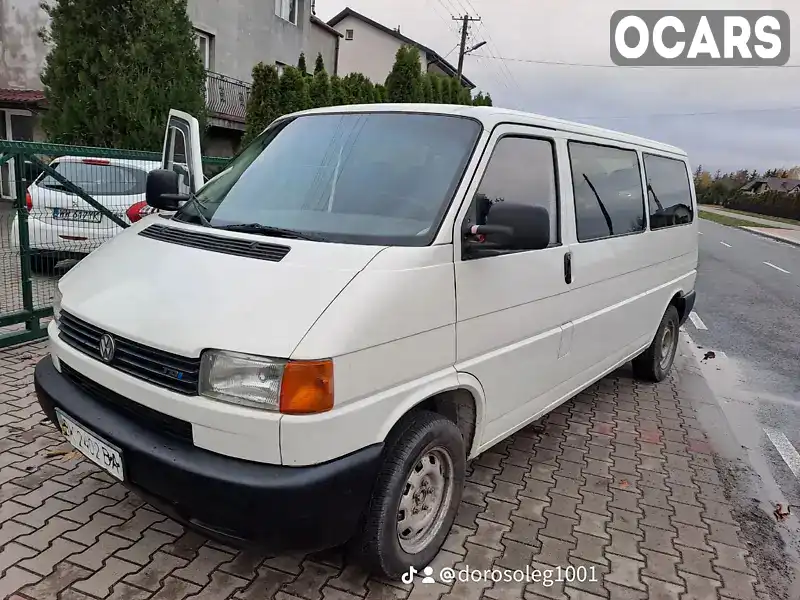 WV1ZZZ70ZXX125135 Volkswagen Transporter 1999 Минивэн 2.5 л. Фото 4