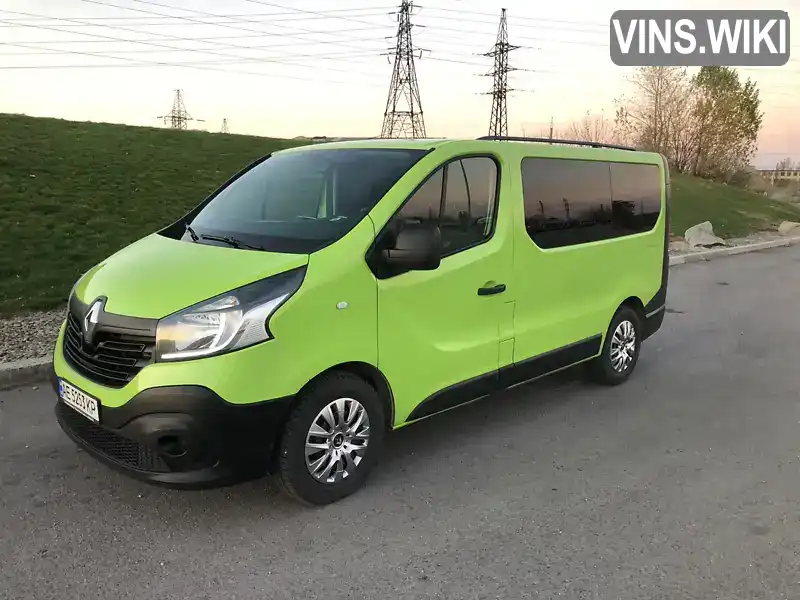 Минивэн Renault Trafic 2016 1.6 л. Ручная / Механика обл. Днепропетровская, Днепр (Днепропетровск) - Фото 1/21