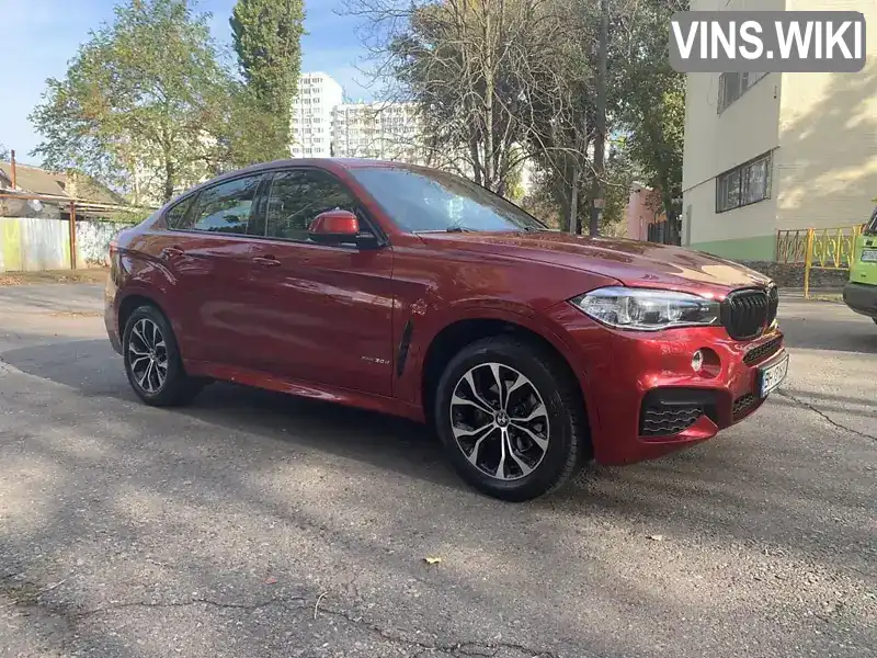 Позашляховик / Кросовер BMW X6 2017 2.99 л. Автомат обл. Одеська, Одеса - Фото 1/21