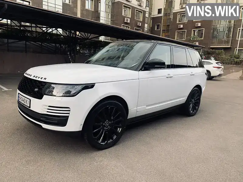 Внедорожник / Кроссовер Land Rover Range Rover 2019 3 л. Автомат обл. Одесская, Одесса - Фото 1/21