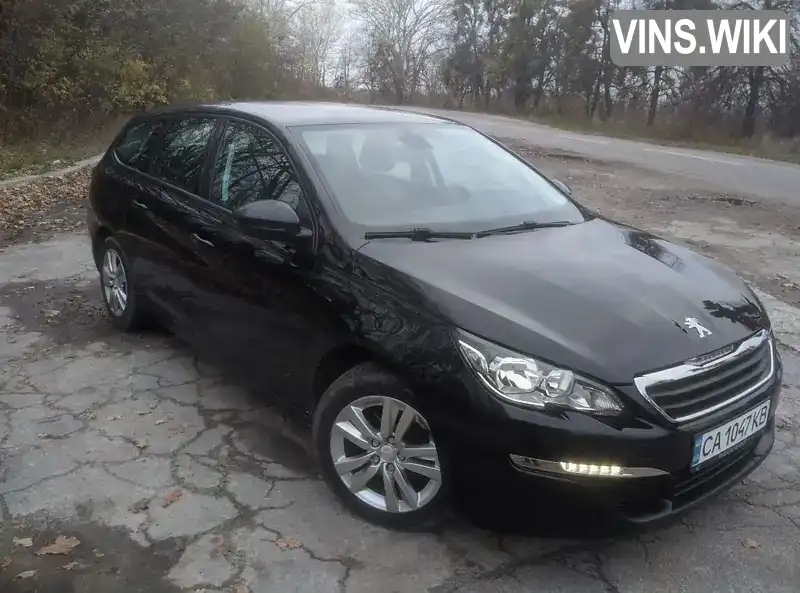 Універсал Peugeot 308 2015 1.6 л. Ручна / Механіка обл. Черкаська, Канів - Фото 1/16