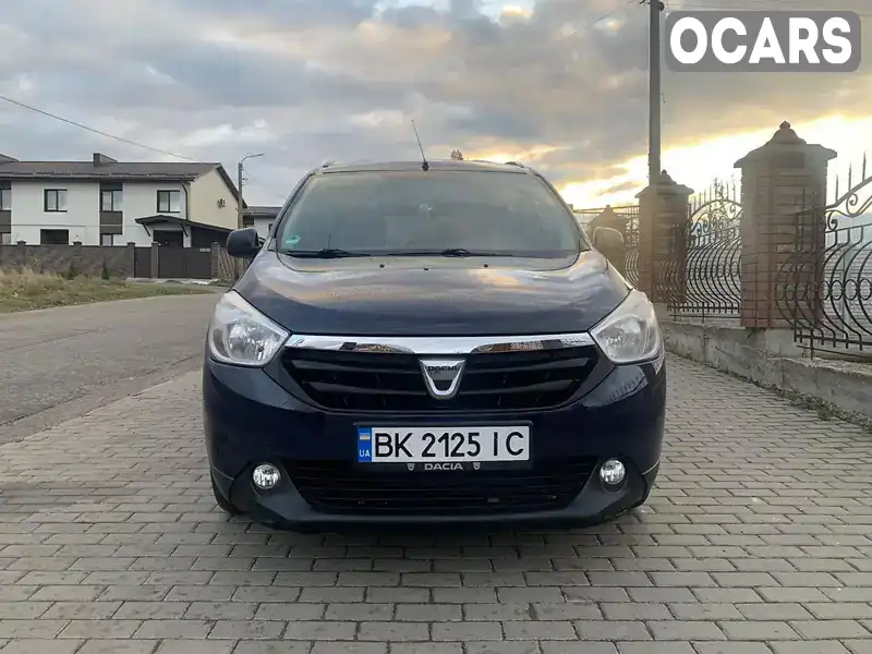 Мінівен Dacia Lodgy 2012 1.2 л. Ручна / Механіка обл. Хмельницька, Хмельницький - Фото 1/21