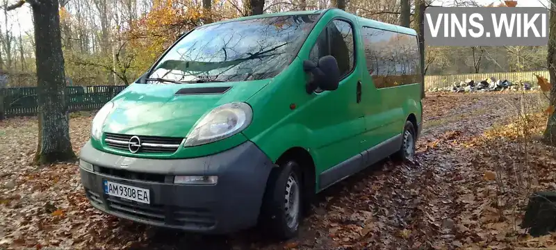 Минивэн Opel Vivaro 2003 null_content л. Ручная / Механика обл. Житомирская, Романов - Фото 1/20