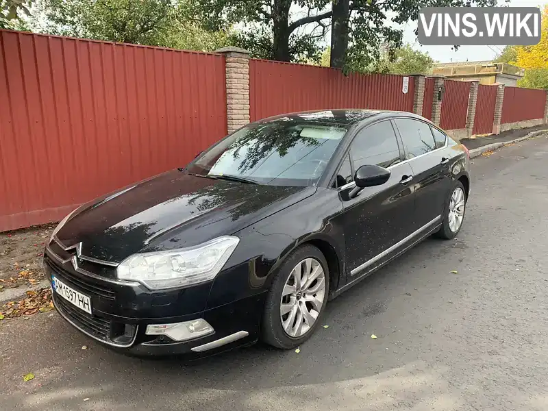 Седан Citroen C5 2008 2.72 л. Автомат обл. Житомирская, Житомир - Фото 1/21