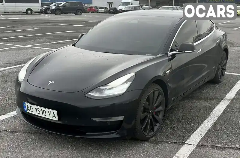 Седан Tesla Model 3 2020 null_content л. Автомат обл. Закарпатська, Ужгород - Фото 1/11