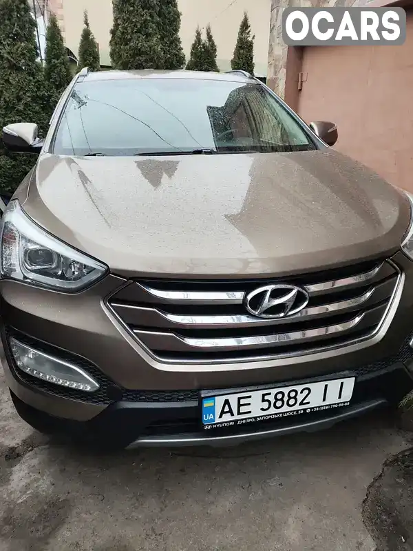 Позашляховик / Кросовер Hyundai Santa FE 2014 2.2 л. Автомат обл. Дніпропетровська, Кам'янське (Дніпродзержинськ) - Фото 1/21