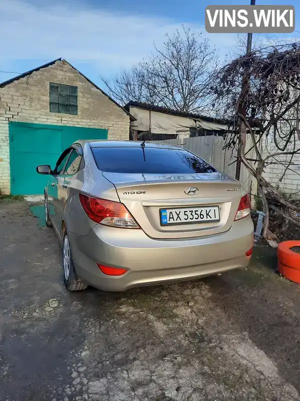 Седан Hyundai Accent 2011 1.59 л. Ручна / Механіка обл. Харківська, Балаклія - Фото 1/17