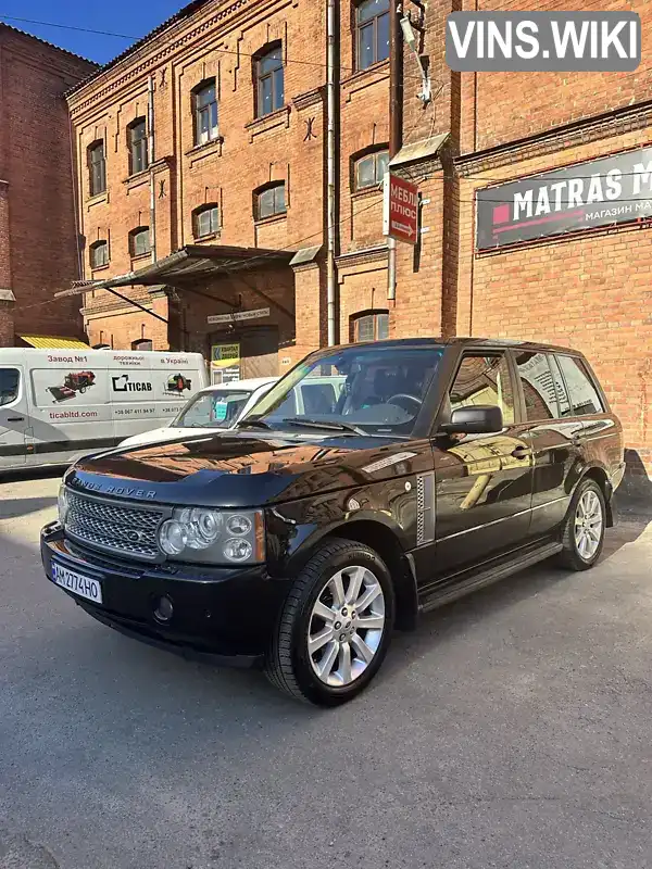 Позашляховик / Кросовер Land Rover Range Rover 2007 4.2 л. Автомат обл. Житомирська, Житомир - Фото 1/21