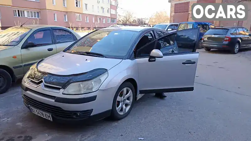 Хетчбек Citroen C4 2006 1.59 л. Автомат обл. Полтавська, Полтава - Фото 1/13