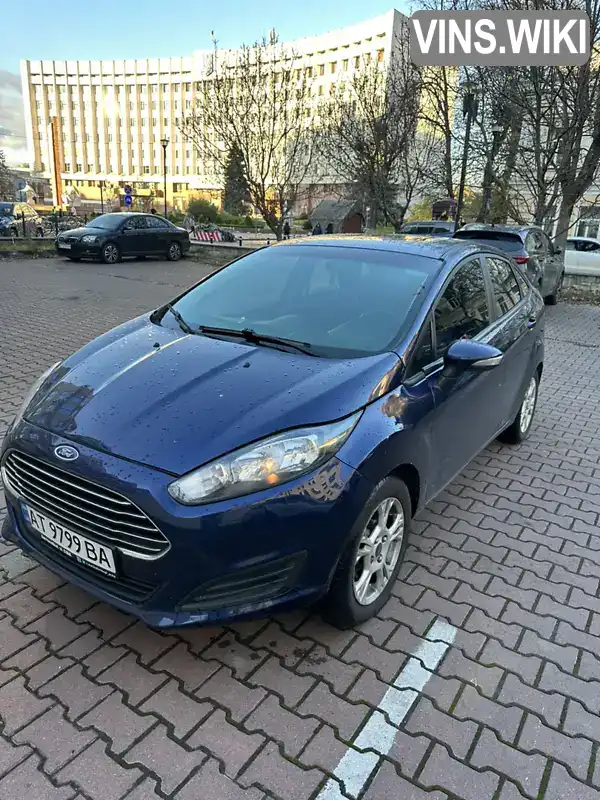 Седан Ford Fiesta 2016 1.6 л. Автомат обл. Івано-Франківська, Івано-Франківськ - Фото 1/6